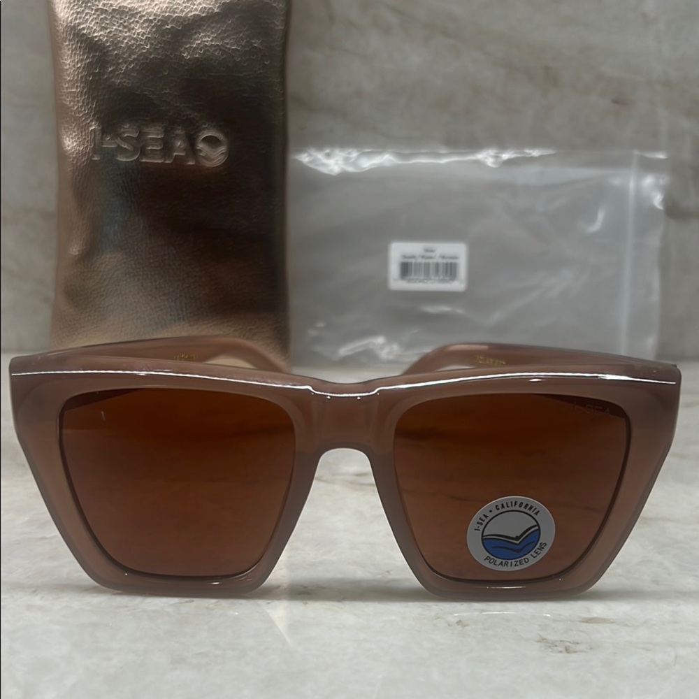 🆕 Dusty Rose / Brown Sunglasses